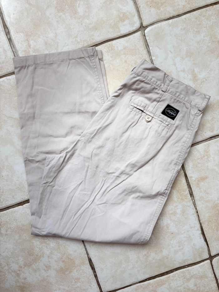 Pantalon Le Chameau - 100% coton - beige clair - taille 46 - neuf jamais porté