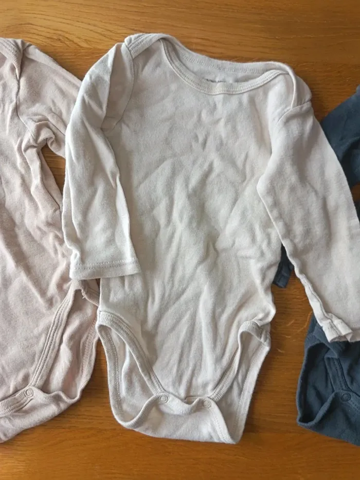 Lot de 3 bodys manches longues - photo numéro 3