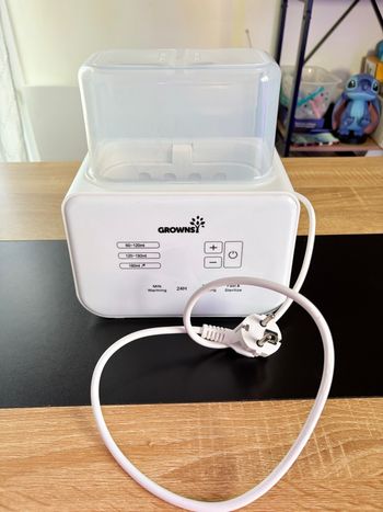 Stérilisateur + chauffe biberon + petit pots 