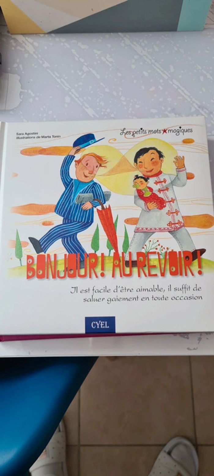 Livre Bonjour au Revoir