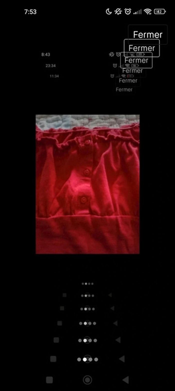 Très beau haut rouge - photo numéro 2