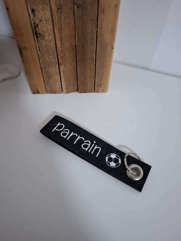 Porte clés personnalisé - Neuf - parrain