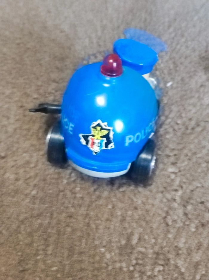 voiture police ancienne avec clef mecanique - photo numéro 4