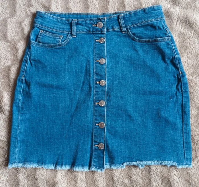 Jupe en Jean Femme Bleue Claire 💙🌾 - photo numéro 2