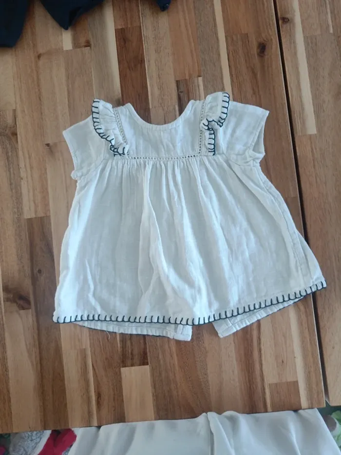 Endlebel robe et gilet bleu marine - photo numéro 3