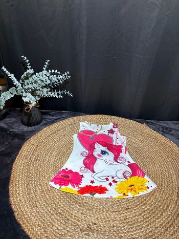 Robe licorne fille taille 2 ans