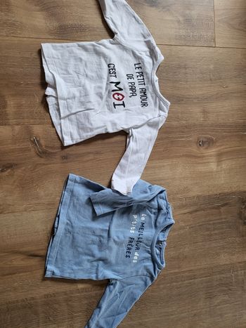 Lot t-shirt 6 mois