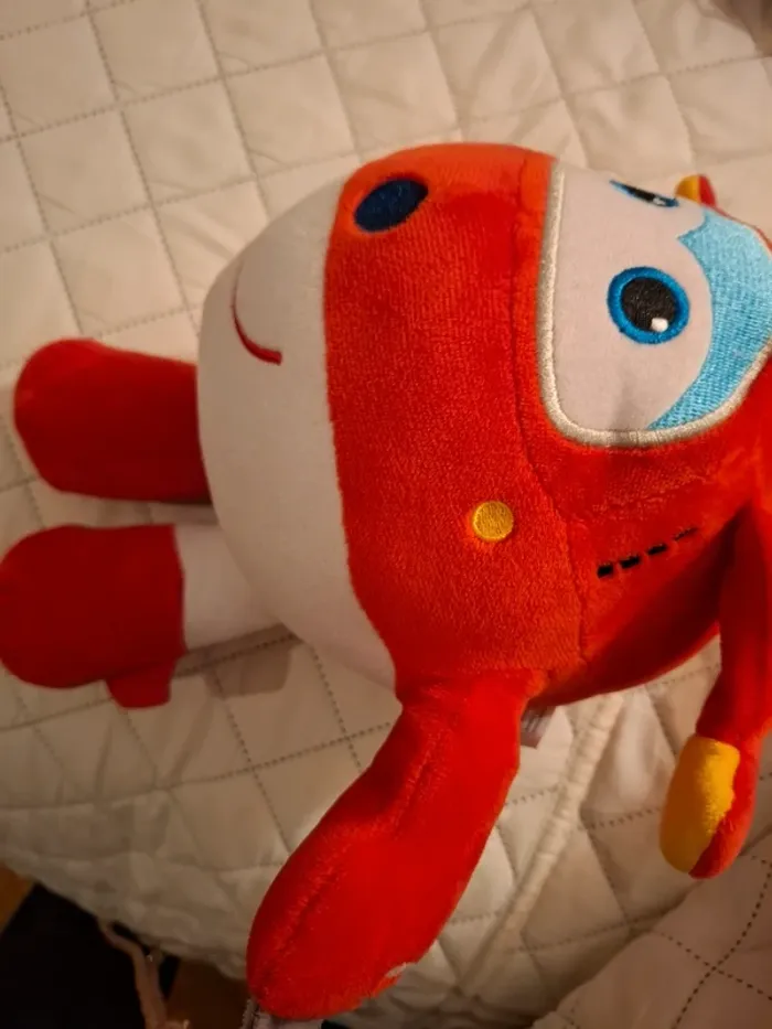 Peluche Super Wings – Jett (26 cm) - photo numéro 4