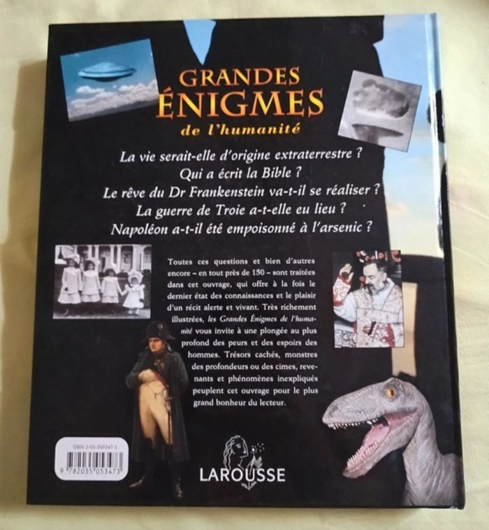 Grandes énigmes de l'humanité - photo numéro 2