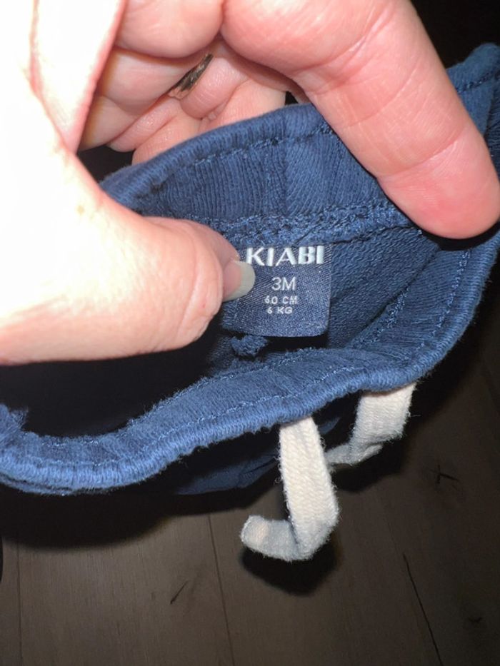 Pantalon bleu kiabi 3 mois - photo numéro 3