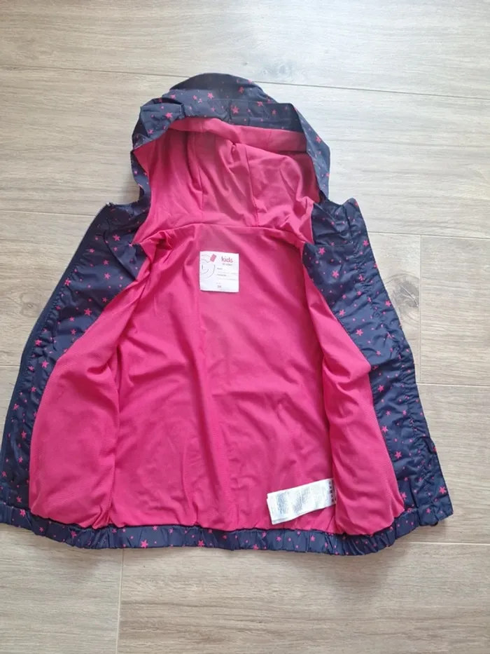 Veste fille Gemo 3 ans en très bon état - photo numéro 3
