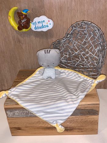 MD107 doudou tigre 🐯 mots d’enfants