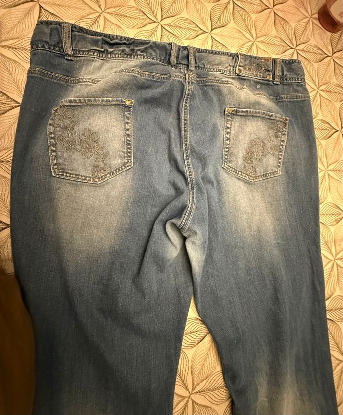 Jeans évasé taille réglable - photo numéro 5