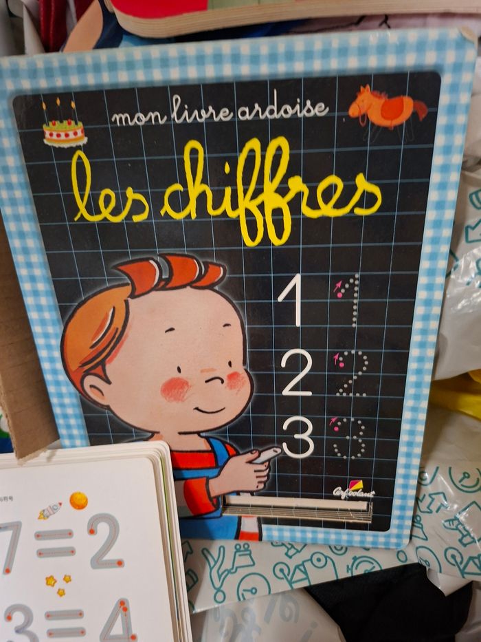 Gros lot apprendre à ecrire, chiffre,compter - photo numéro 2