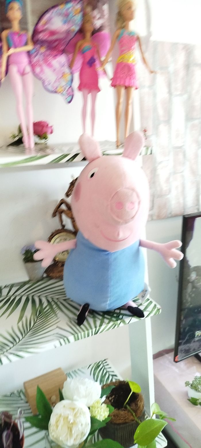Peluche géante Peppa pig 🌿 - photo numéro 2