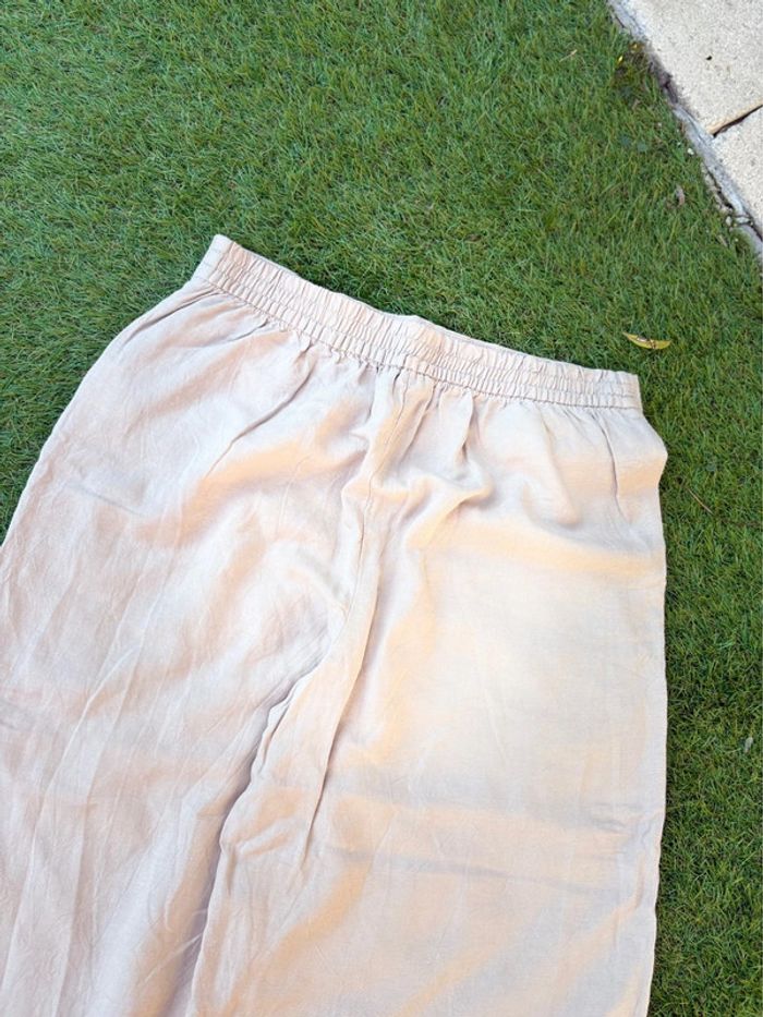 Pantacourt fluide - esmara - taille 38/M - neuf jamais portée - beige - photo numéro 2