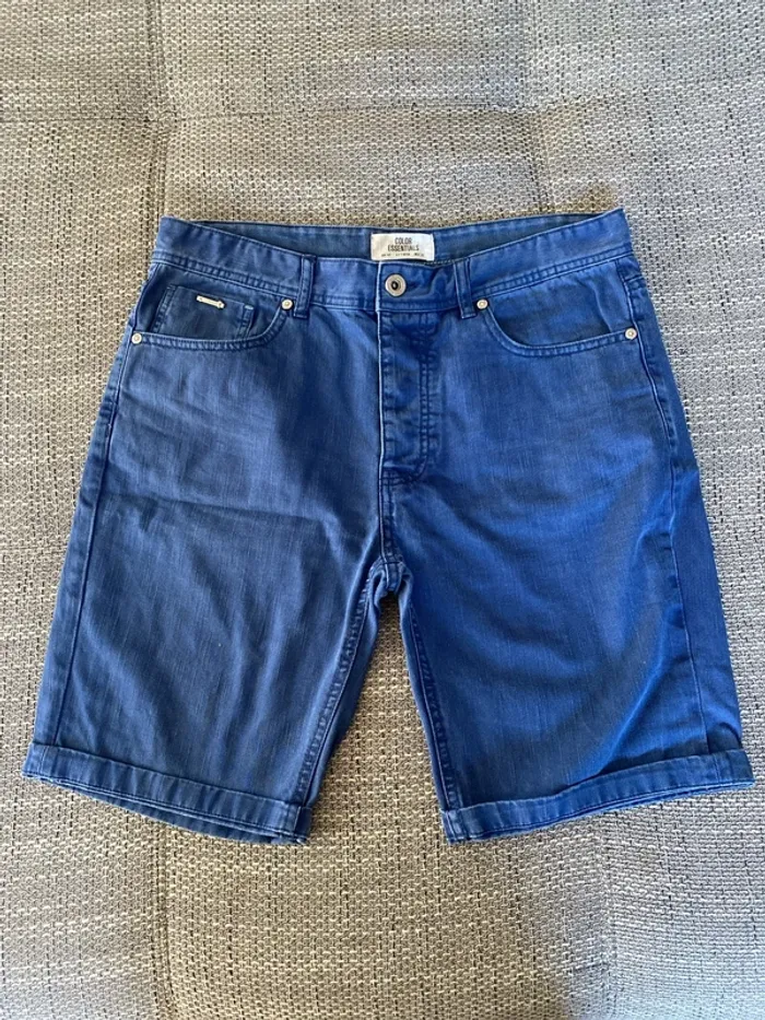 Short en jeans