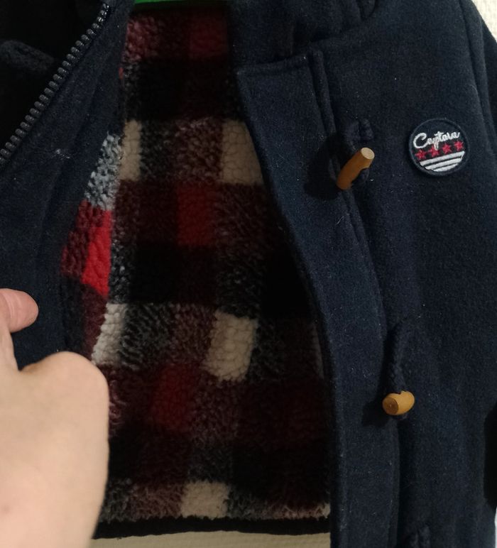 Tape a l'oeil manteau duffle coat chaud 12 mois - photo numéro 2