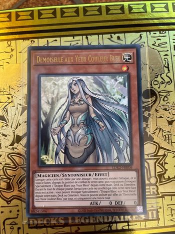 Carte Yu-Gi-Oh! : Demoiselle aux yeux couleur bleu - LDK2-FRK06