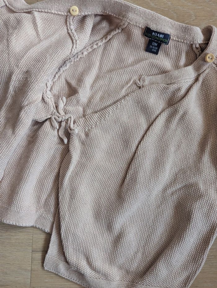 Pull, Brassière Kiabi 12 mois beige - photo numéro 2