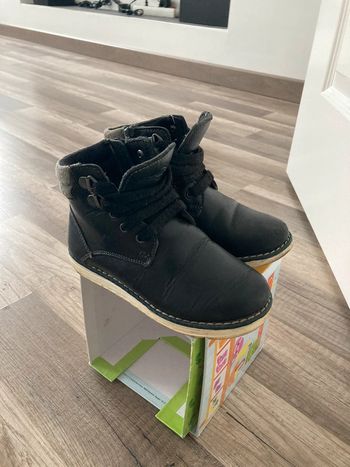 Bottines garçon noir
