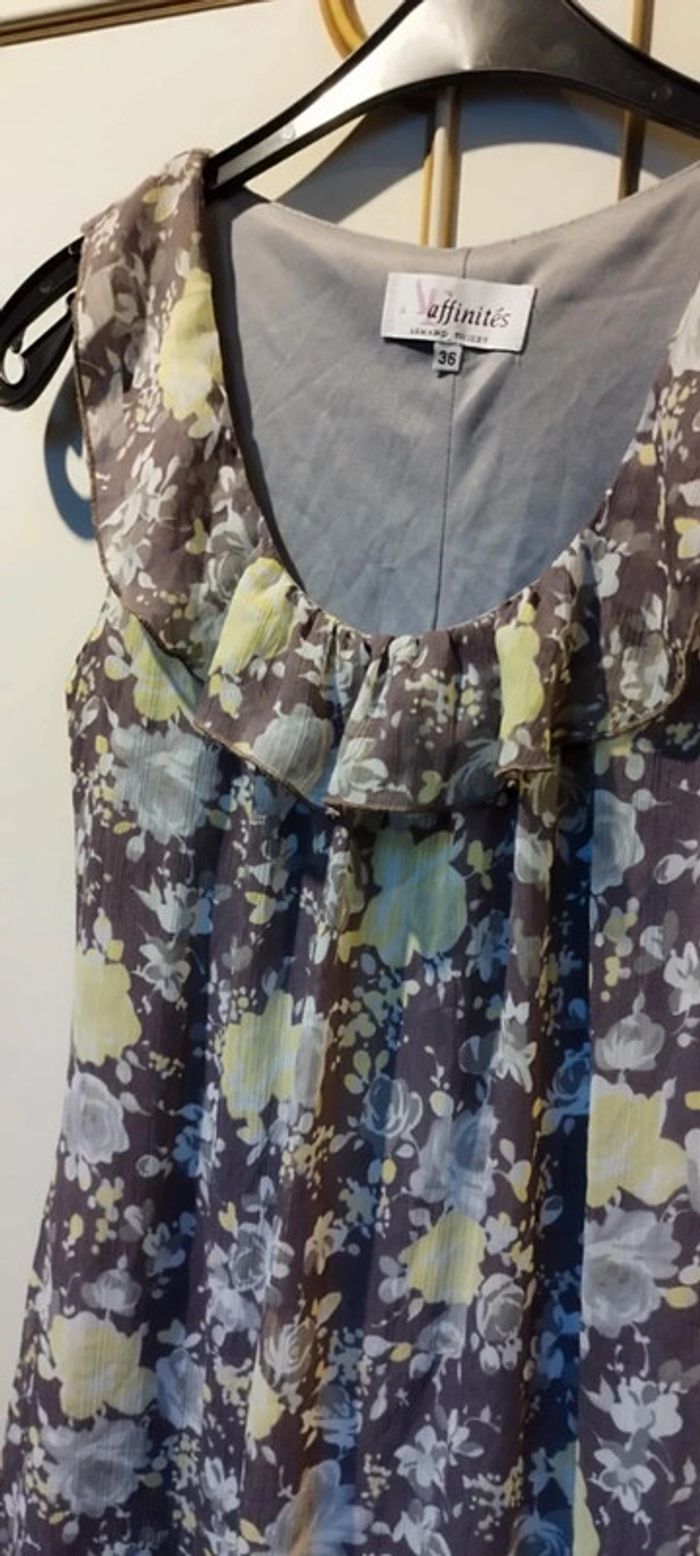 Robe a motif floraux - photo numéro 3