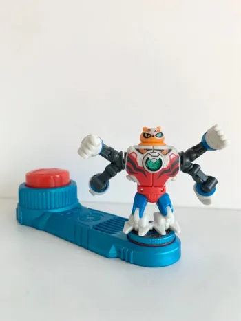 ⚔️ Figurine de combat géante akedo Scratch-atron et sa manette / joystick