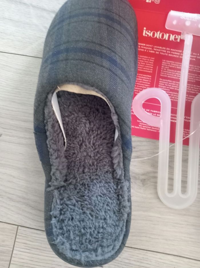Chaussons fourrés isotoner taille 42 - photo numéro 5