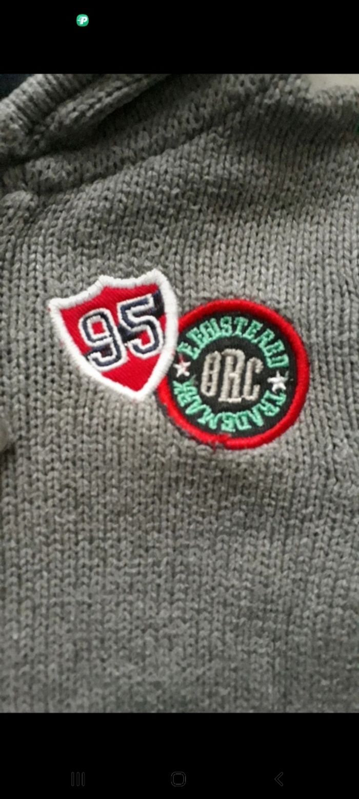 Gilet en laine gris - photo numéro 3