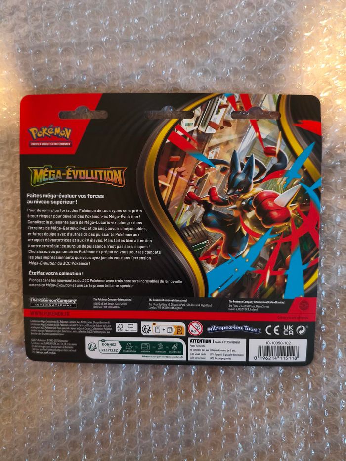 Tripack pokemon triple illustration mega évolution - photo numéro 2