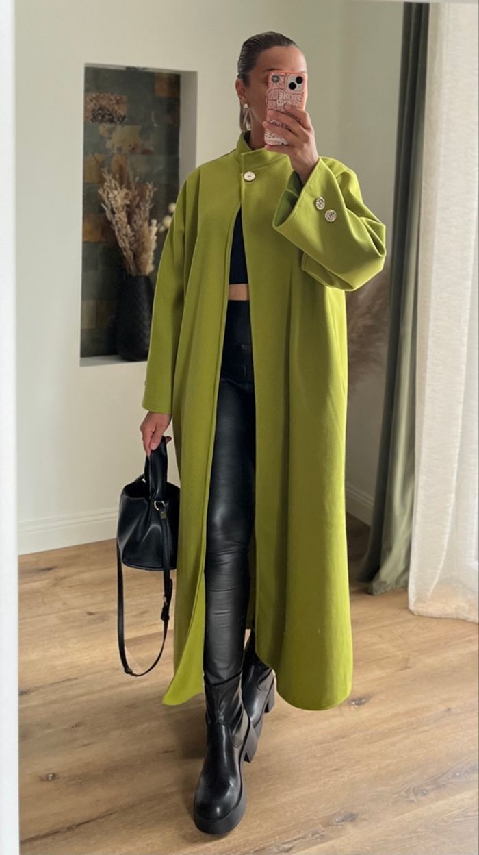 Manteau long chic et élégance - photo numéro 2