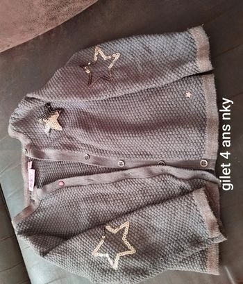 Gilet nky 4 ans