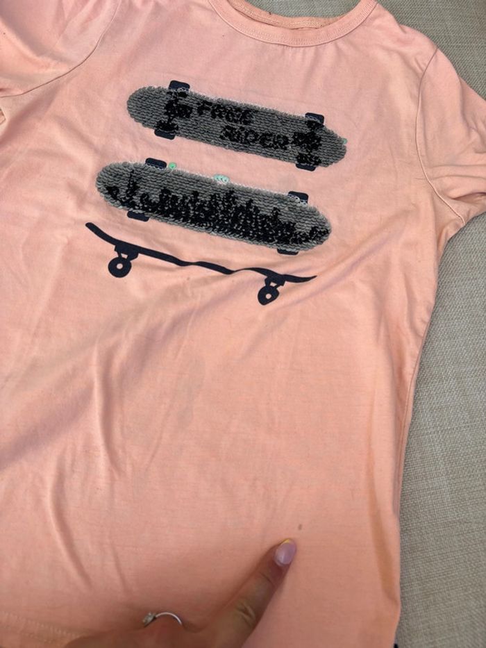 t shirt motif skate - photo numéro 4