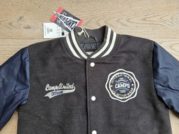 NEUF Veste blouson Teddy marelassé simili cuir Campus Camps 12 ans - photo numéro 6