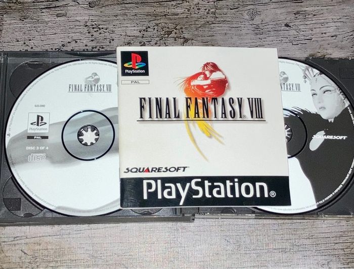 Final Fantasy 8 Jeu PS1 Complet Allemande Sony - photo numéro 3