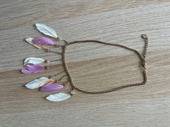Collier plumes Étam