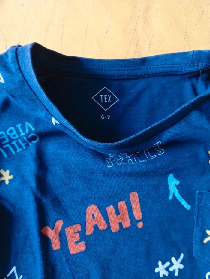 Lot ou pyjama été 6 ans garçon short et tee shirt Printemps été coloré - photo numéro 12