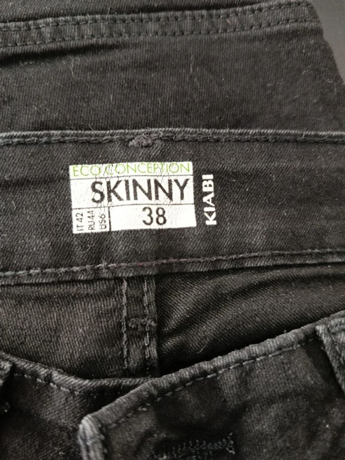 Pantalon noir femme Kiabi taille 38 - photo numéro 4