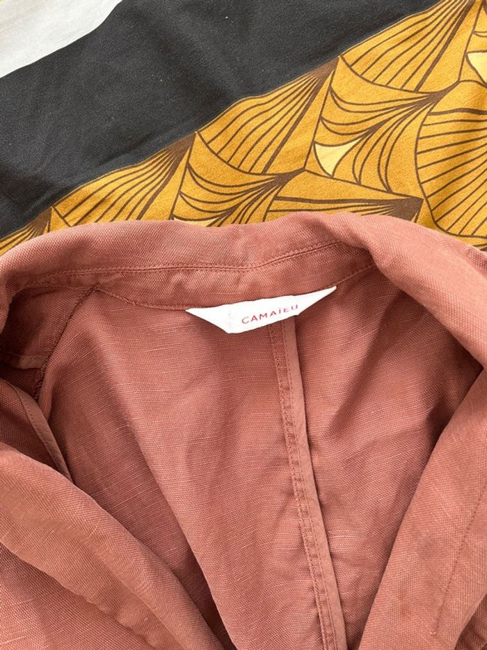 Veste en lin Camaïeu T46 - photo numéro 7