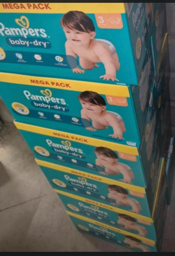Couches Pampers T.3