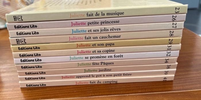 Au choix 4 livres Juliette