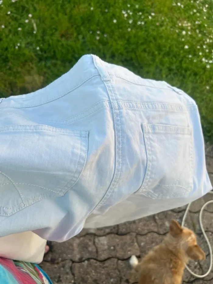 Jeans blanc - photo numéro 5