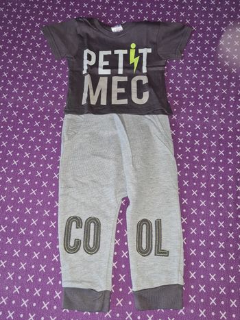 Ensemble 18mois coton