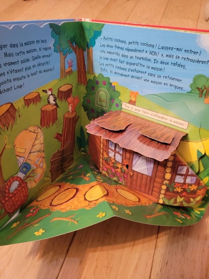 Livre pop up les 3 petits cochons - photo numéro 6