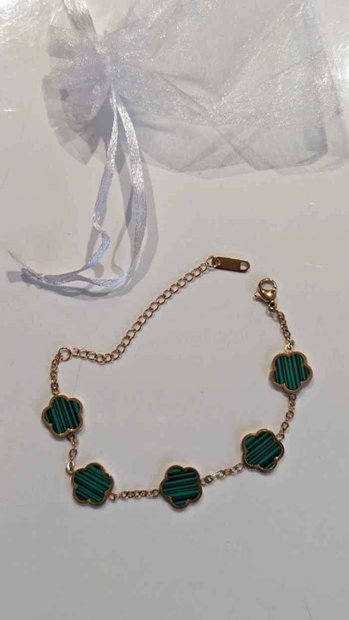 Bracelet trèfle - photo numéro 2