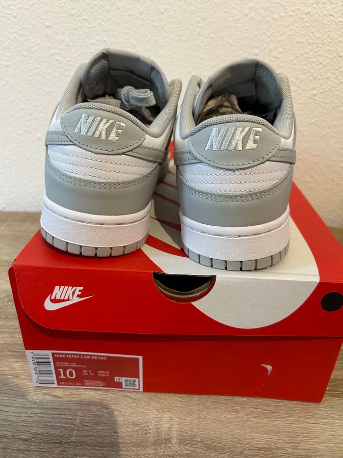 Nike Dunk low grey fog en taille 44 - photo numéro 4