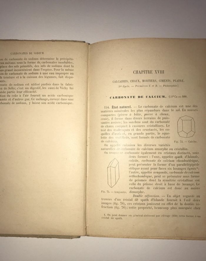 Précis de chimie 1914 Lespieau - photo numéro 12