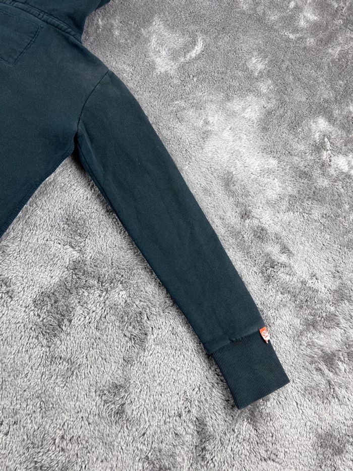Veste à capuche Superdry avec logo Brodé Orange Label Noire Taille XS - photo numéro 16
