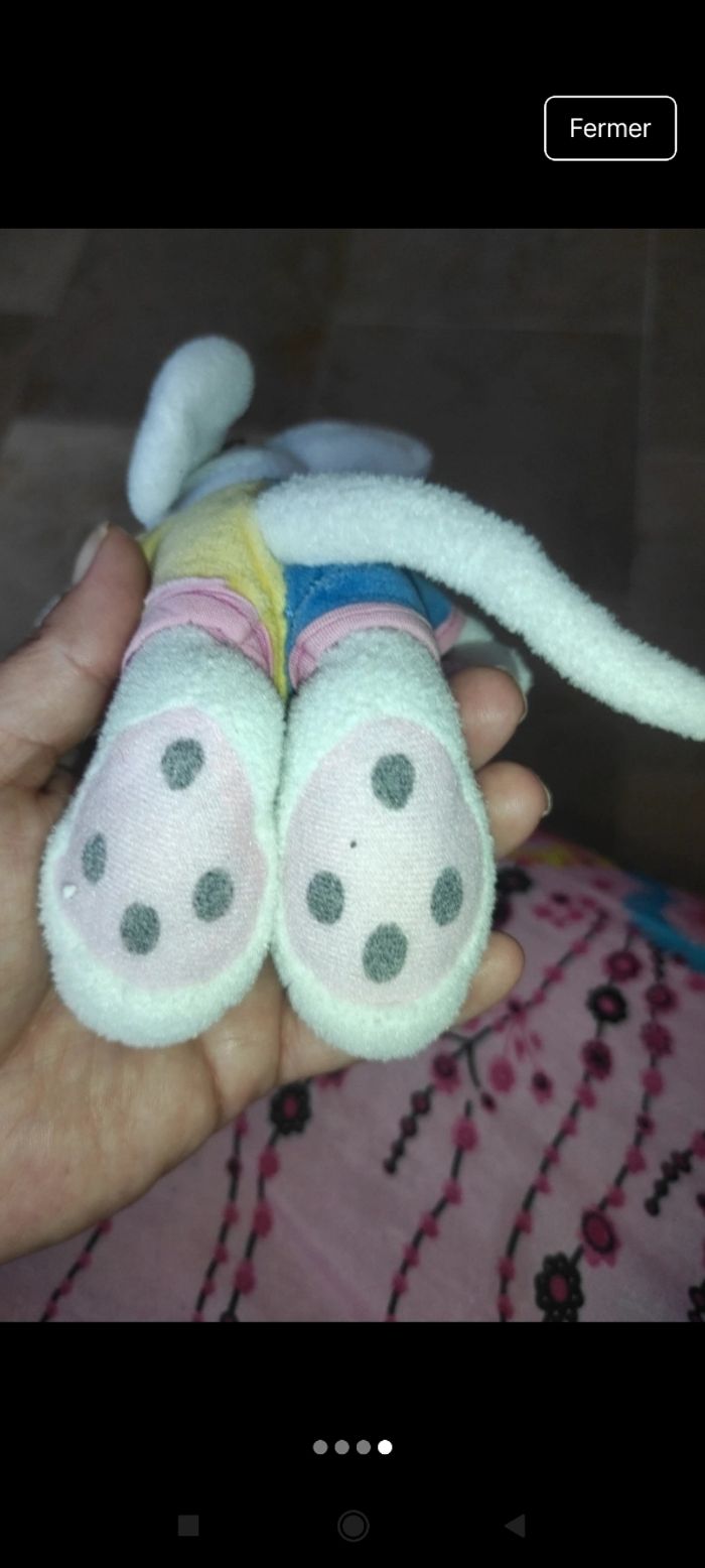 Peluche Diddl vintage j40 - photo numéro 2