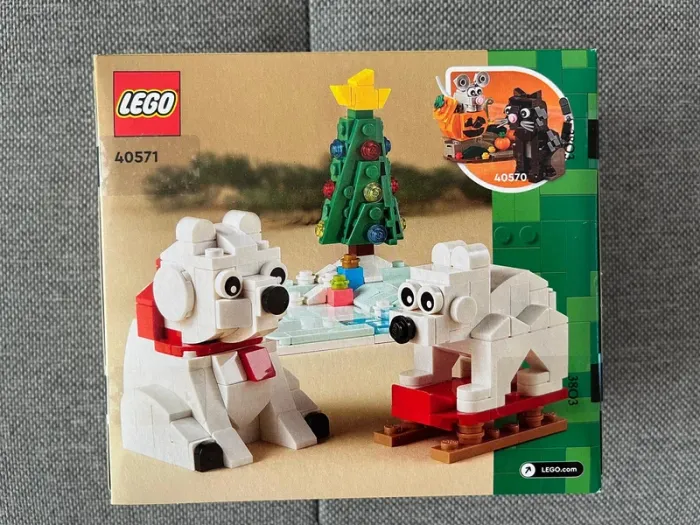 LEGO 40571 Ours Polaires Hivernaux – Neuf, Scellé – Idée Cadeau Noël - photo numéro 2